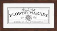 Flower Market I Fine Art Print