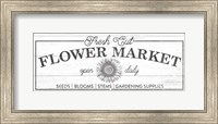 Flower Market I Fine Art Print