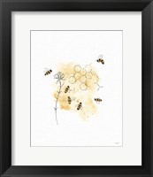 Bees and Botanicals VI Fine Art Print