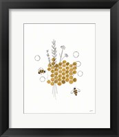 Bees and Botanicals IV Fine Art Print