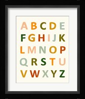 ABC 123 I Framed Print
