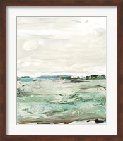 Mint & Aqua Horizon I Fine Art Print