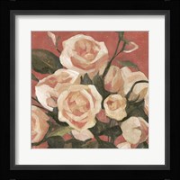 Rose Tangle II Framed Print