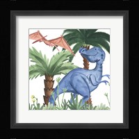 Dino Buddies I Framed Print