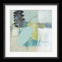 Seafoam Orbs II Framed Print