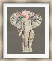 Flower Crown Elephant II Fine Art Print