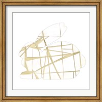Geometric Rabbit I Fine Art Print