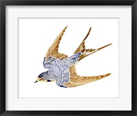 Jeweled Barn Swallow II Fine Art Print
