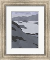Grayscale Island Chain I Fine Art Print