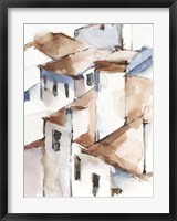 White Cottages II Fine Art Print