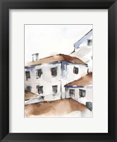 White Cottages III Fine Art Print