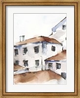White Cottages III Fine Art Print