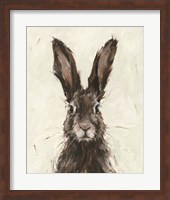 European Hare I Fine Art Print