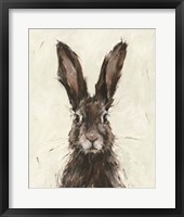 European Hare I Framed Print