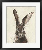 European Hare II Framed Print