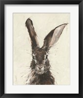European Hare II Framed Print