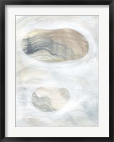 Neutral River Rocks II Fine Art Print