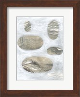 Neutral River Rocks IV Fine Art Print