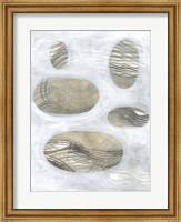 Neutral River Rocks IV Fine Art Print