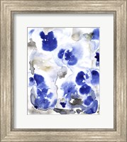 Blue Pansies I Fine Art Print