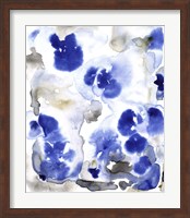 Blue Pansies I Fine Art Print