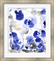 Blue Pansies I Fine Art Print