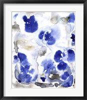 Blue Pansies I Fine Art Print