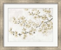Neutral Cherry Blossom Composition I Fine Art Print