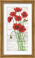 Red Poppy Panel I Fine Art Print