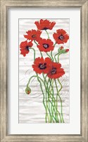 Red Poppy Panel I Fine Art Print