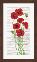 Red Poppy Panel II Fine Art Print