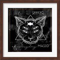Mystical Cat II Fine Art Print