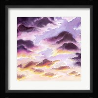 Sunset Haze I Framed Print
