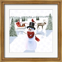 Santa's Snowmen II Fine Art Print