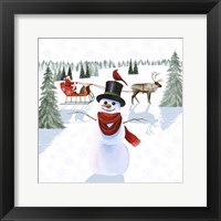 Santa's Snowmen II Fine Art Print