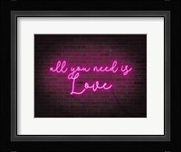 Neon Love I Fine Art Print