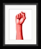 Color Block Fist I Fine Art Print