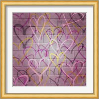 Graffiti Hearts II Fine Art Print