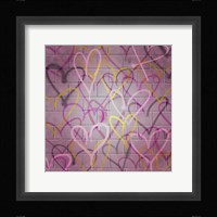 Graffiti Hearts II Fine Art Print