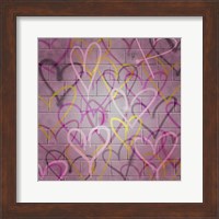 Graffiti Hearts II Fine Art Print