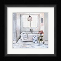 Neutral Bath II Framed Print