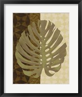 Tropical Leaf I Framed Print
