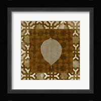 Shades of Brown III Framed Print