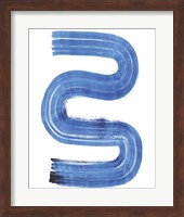 Blue Swish II Fine Art Print
