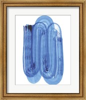 Blue Swish IV Fine Art Print