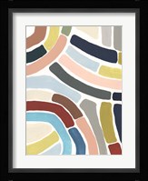 Mosaic Curve I Fine Art Print