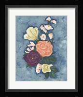 Floral Portrait I Framed Print