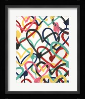 Heart Scribbles I Fine Art Print