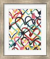 Heart Scribbles I Fine Art Print