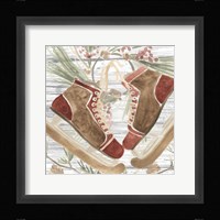 Pinecone Lodge I Framed Print